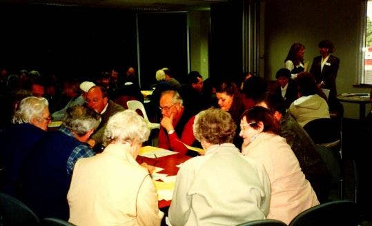 Local resident at the Heritage Celebration in June 1996