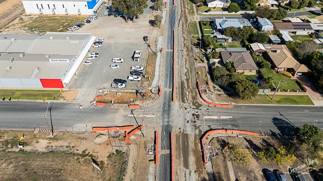 Harvey Norman Roadworks 12 May.jpg