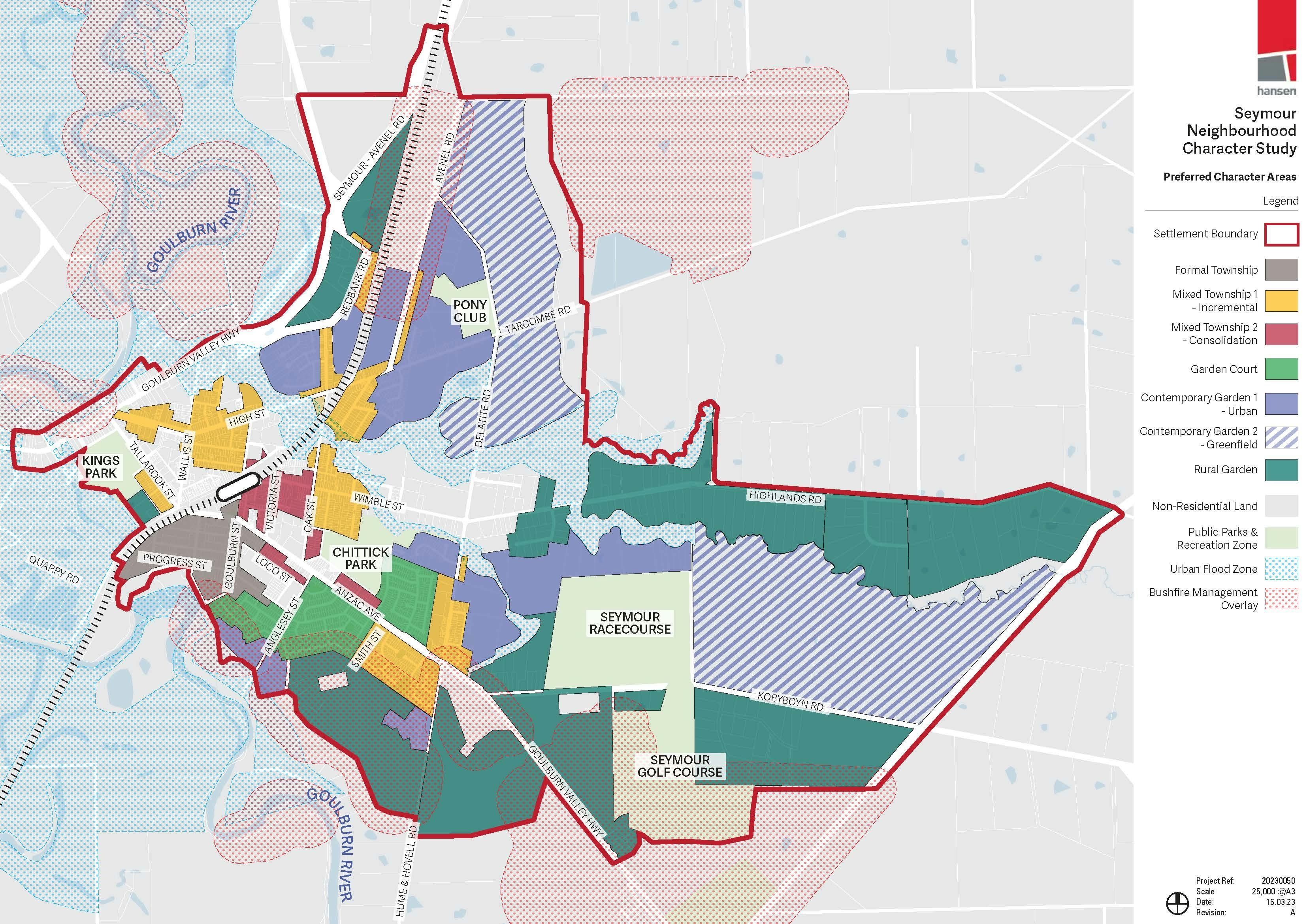 Seymour NCS Preferred Character Areas