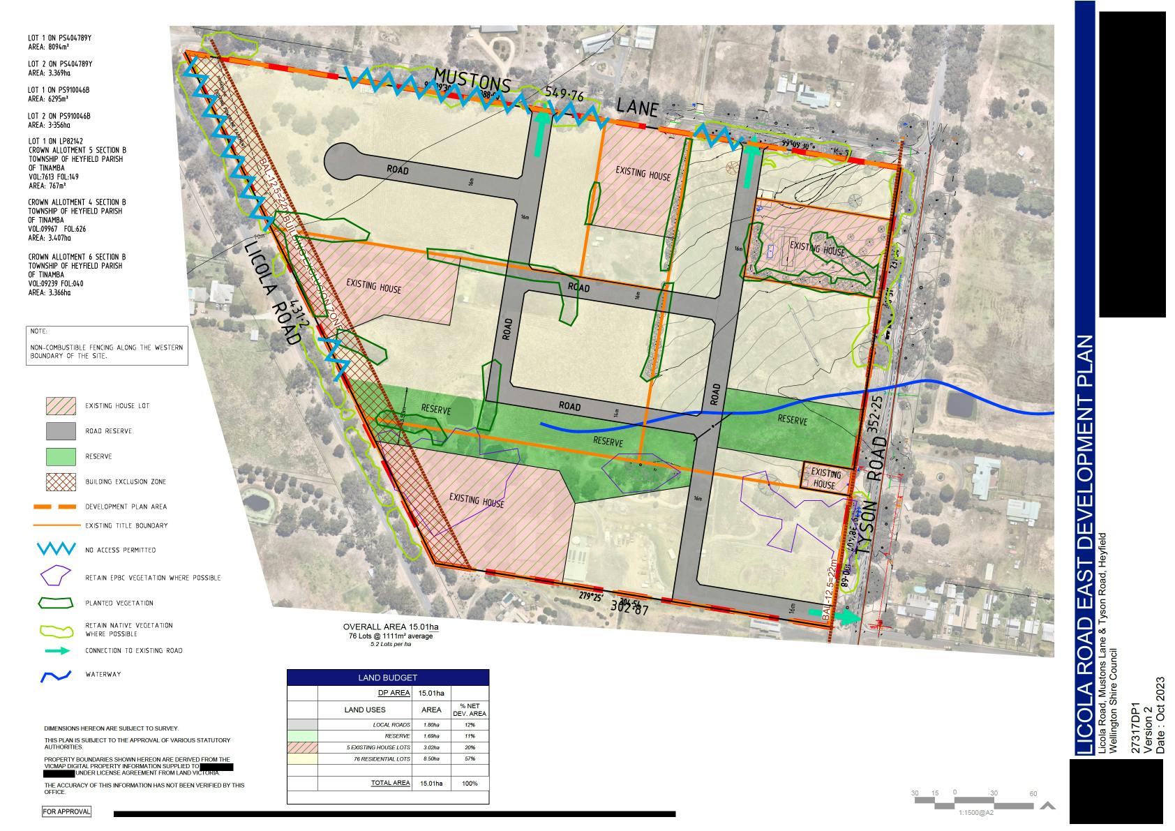 Licola Road East Development Plan | Your Wellington Your Say