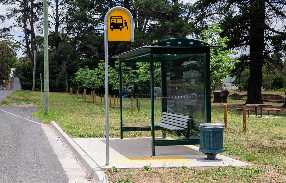 Hill Top East bus shelter