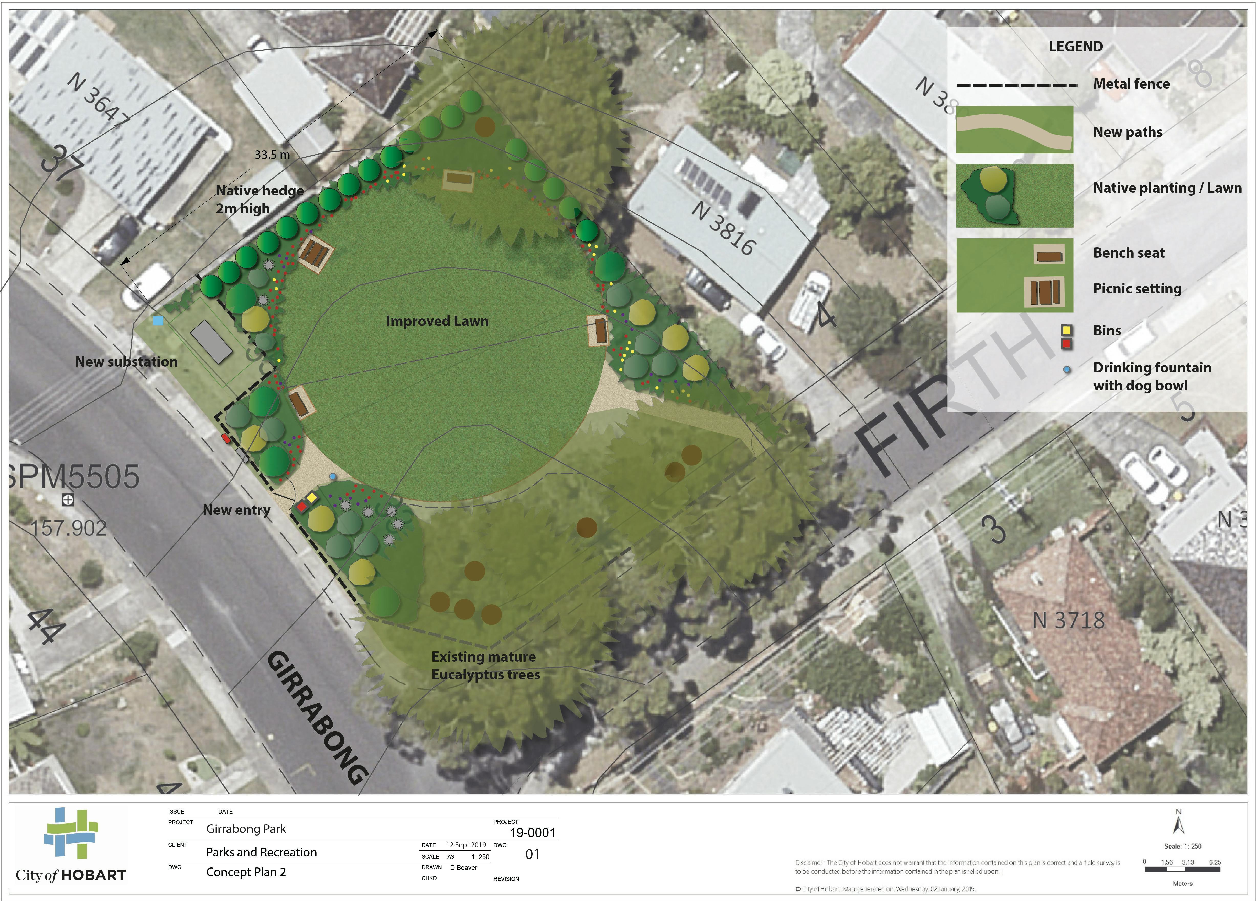 Girrabong Park Concept Plan