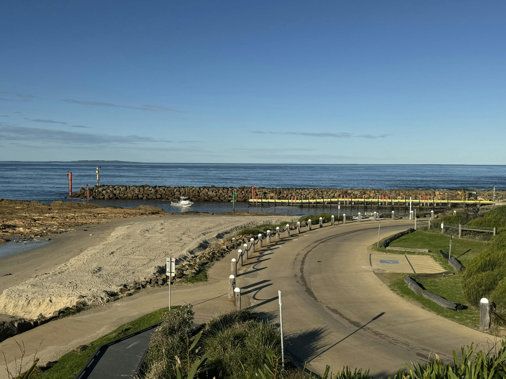 Bastion Point Groyne Wall - 22 July 2024