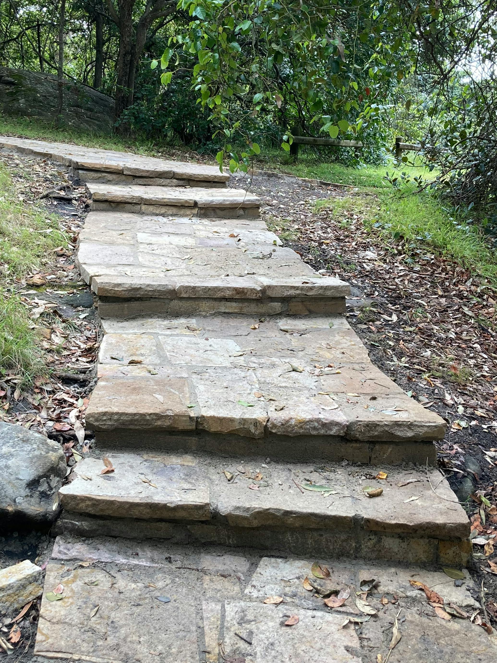 Bundeena Memorial Reserve Sandstone steps.png