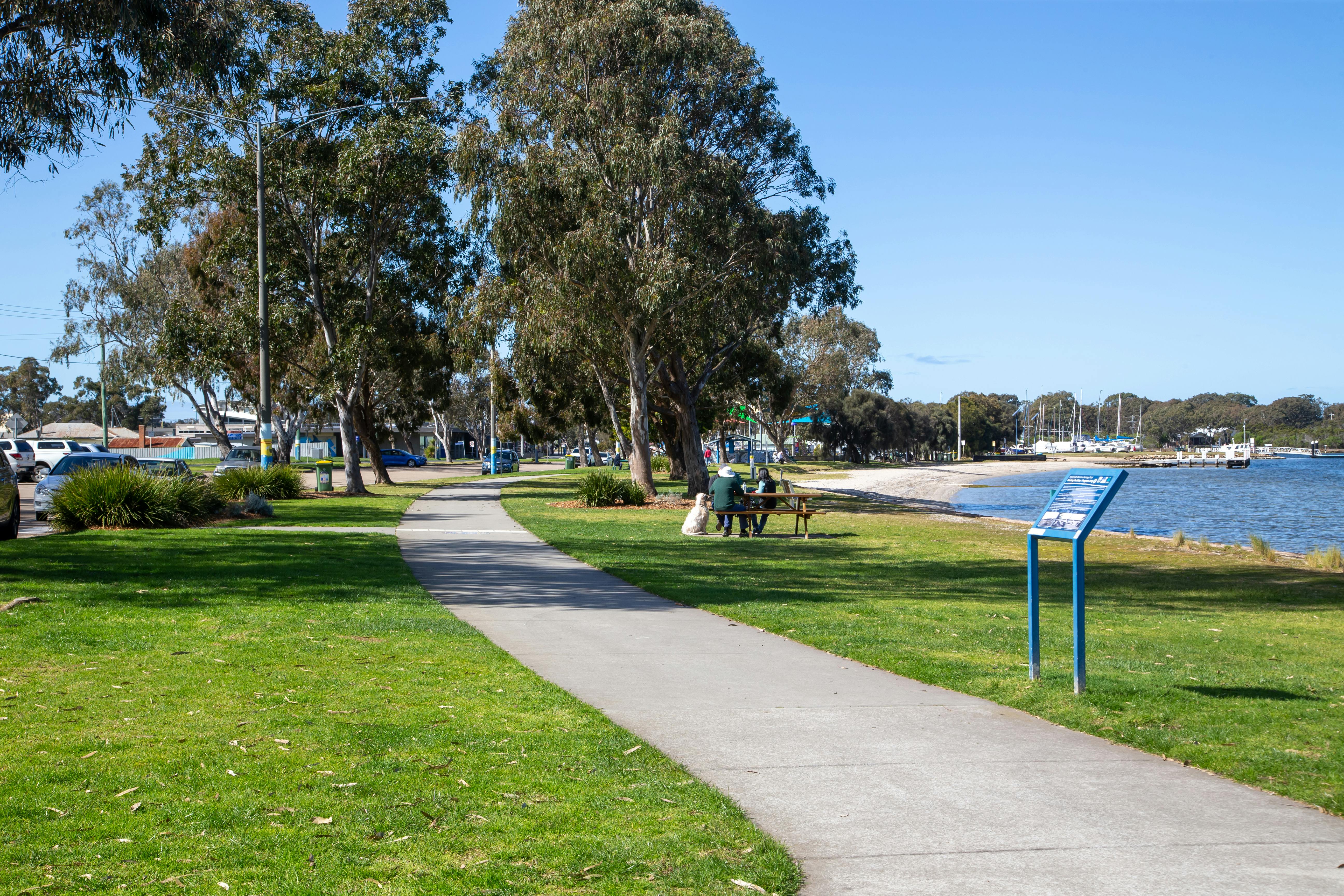 Paynesville foreshore - Progress Jetty Area Precinct - September 2022