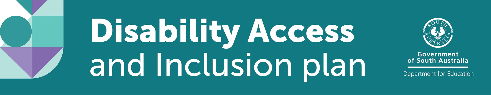 Department for Education Disability Access and Inclusion Plan | YourSAy
