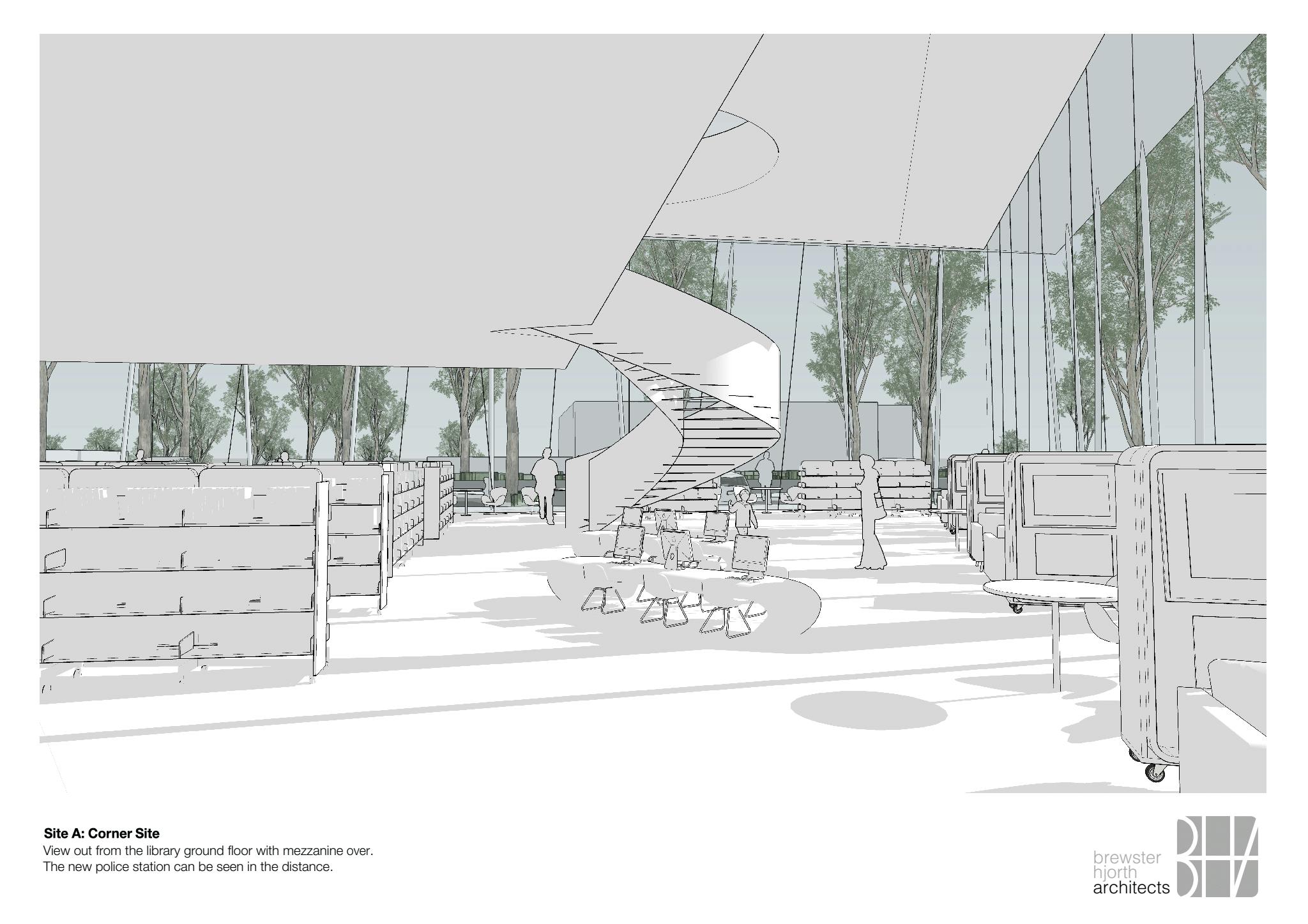 Site A - Bay & Basin District Library - View out from Ground Floor.PNG