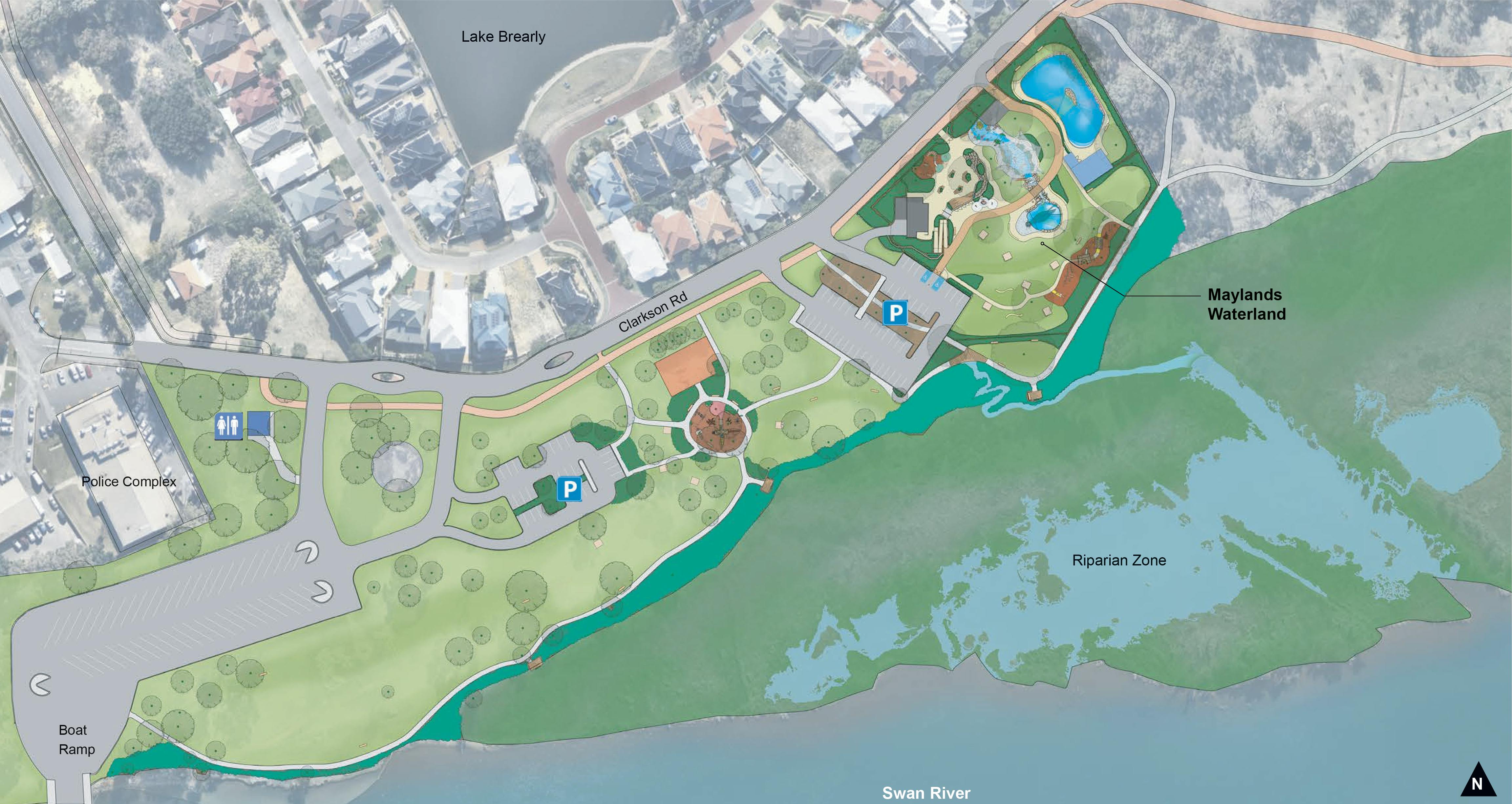 Waterland Overall Landscape Plan