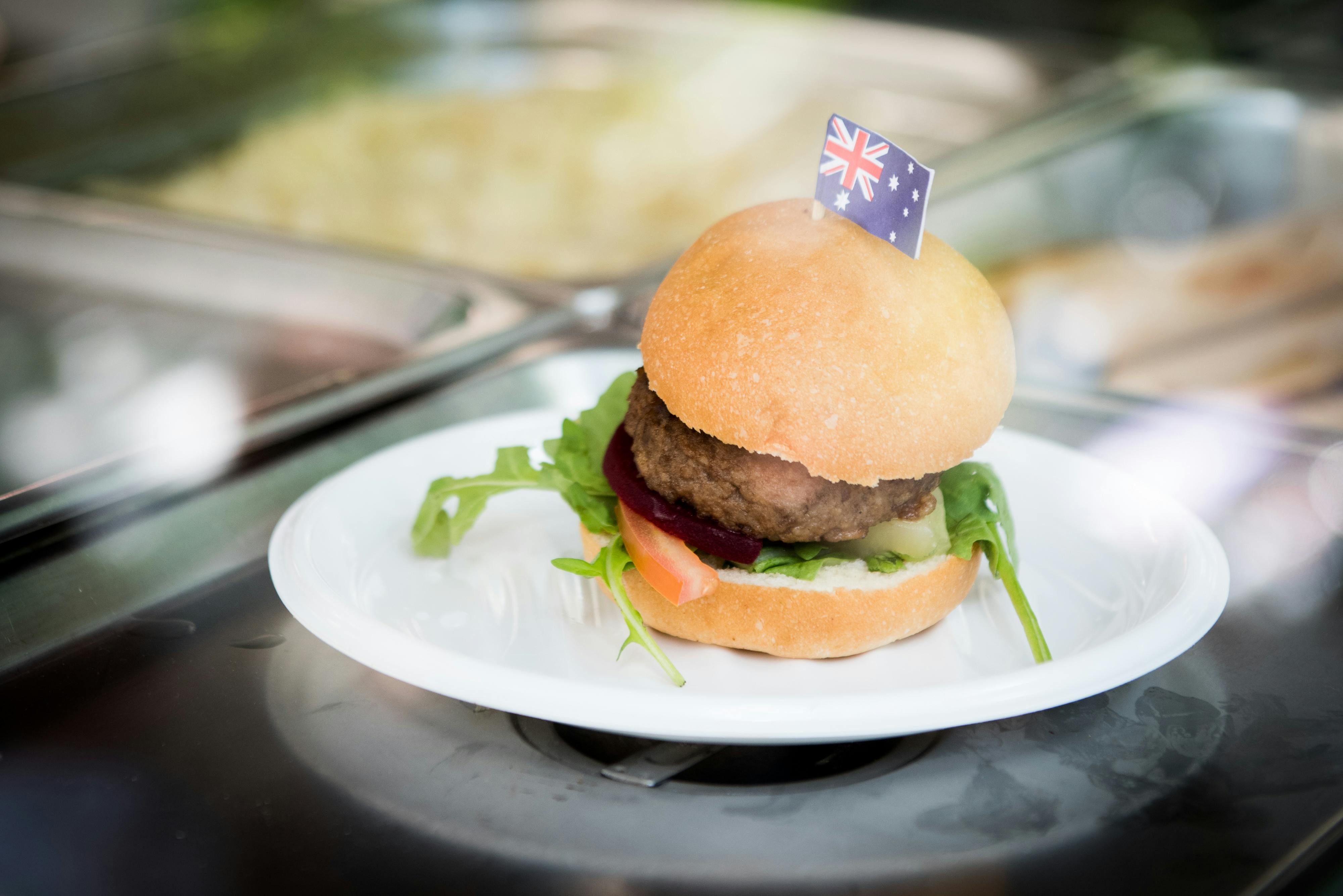Australia Day burger