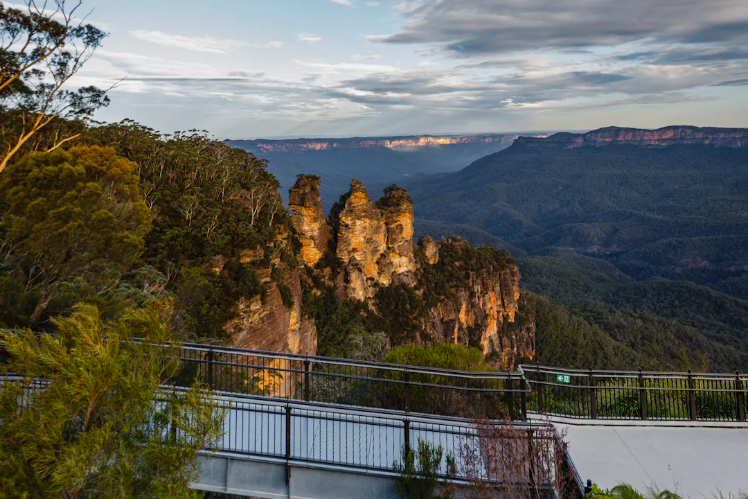 Photo of the Three Sisters in Katoomba. 