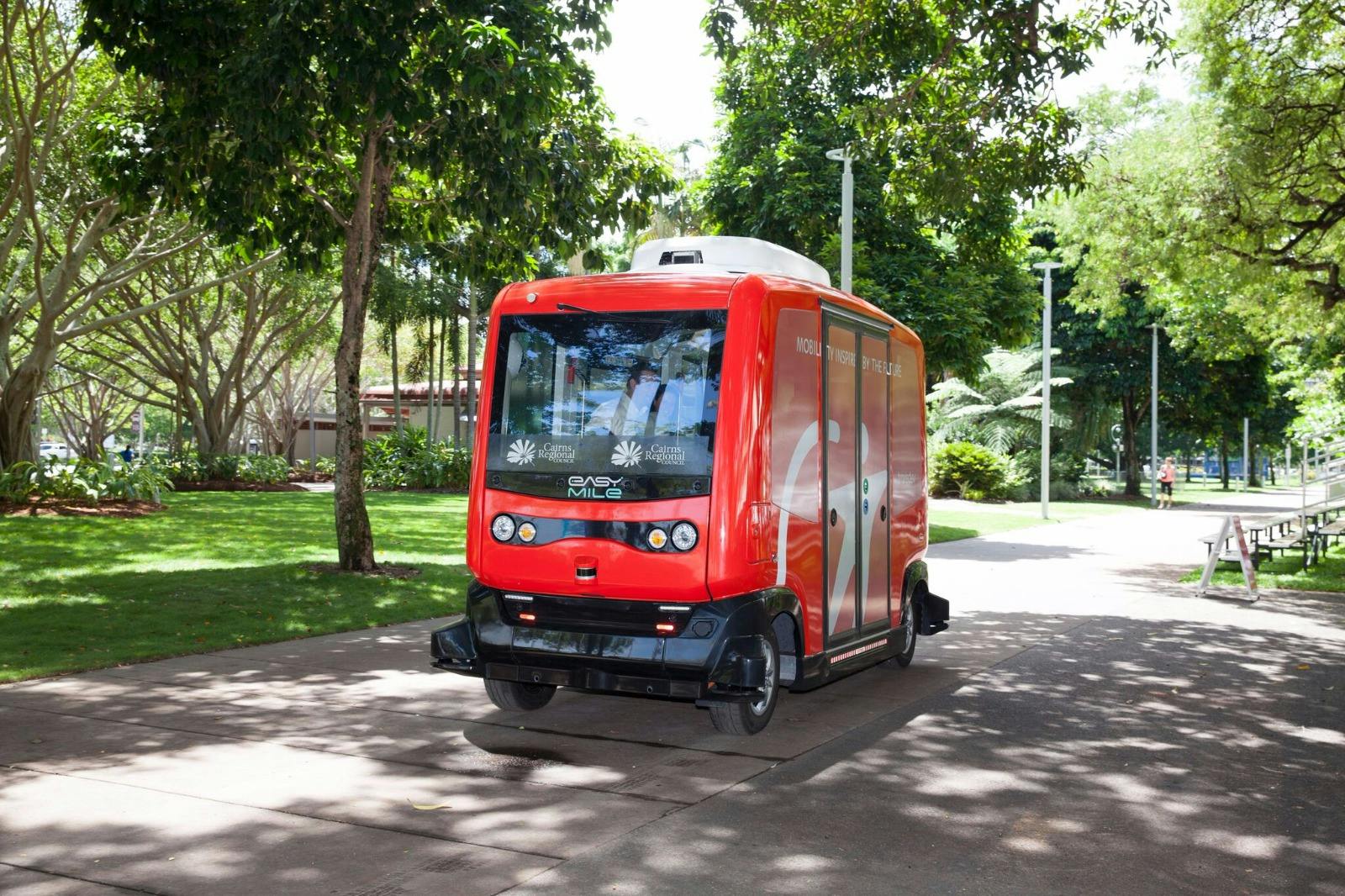 Cairns automated vehicle trial image