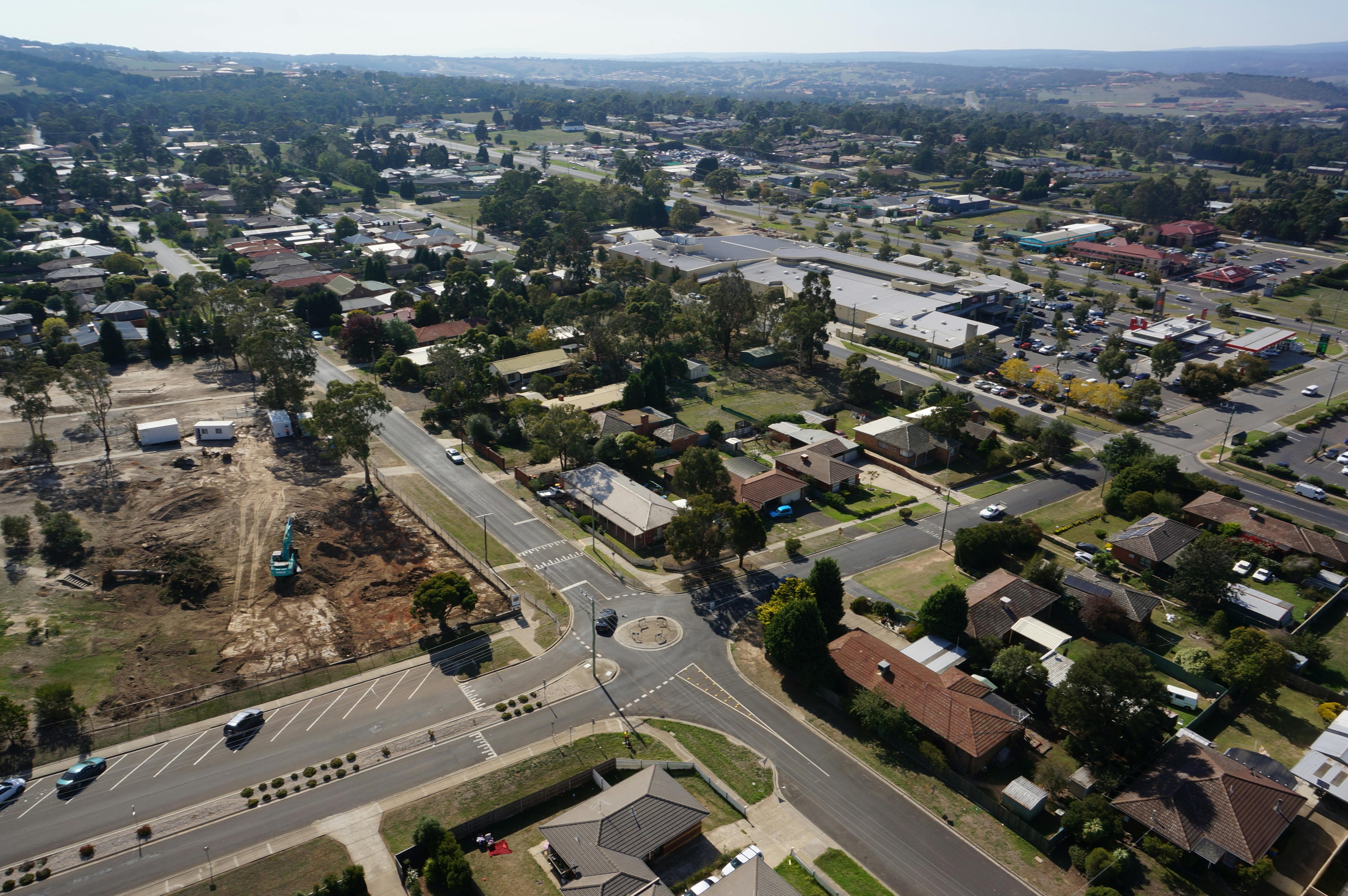 Wallan from above