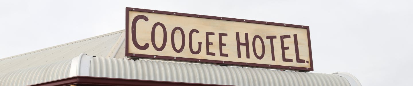 Coogee Hotel sign