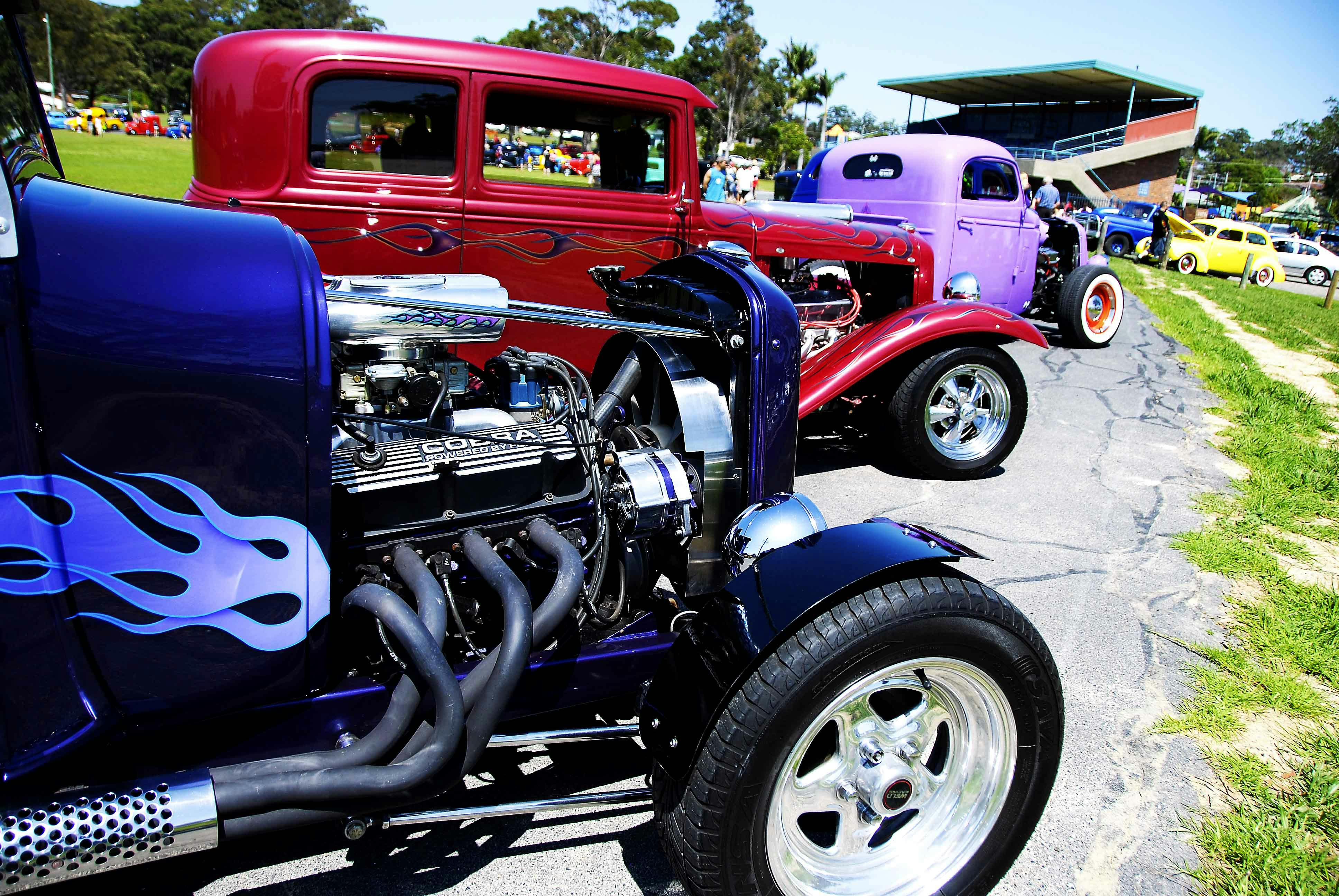 Hot Rods on Brelsford. Image by Damon Leach.
