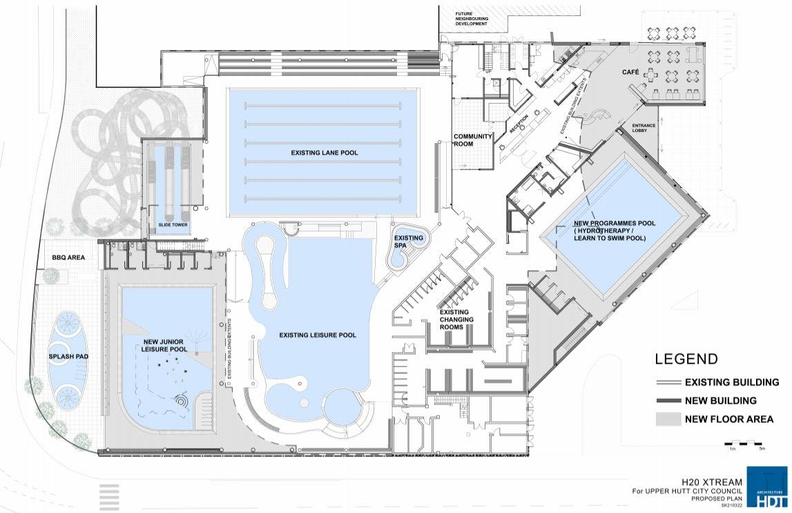 Floor plan of proposed full upgrade to H20 Xtream