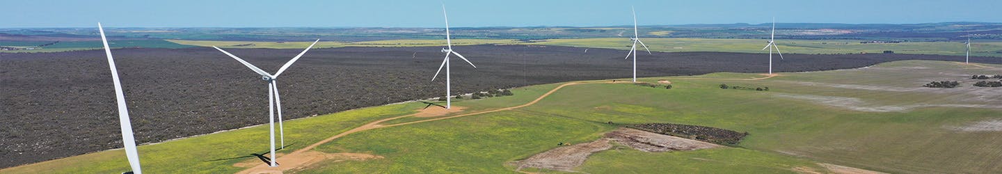 Warradage Wind Farm, image provided by Bright Energy Investements.