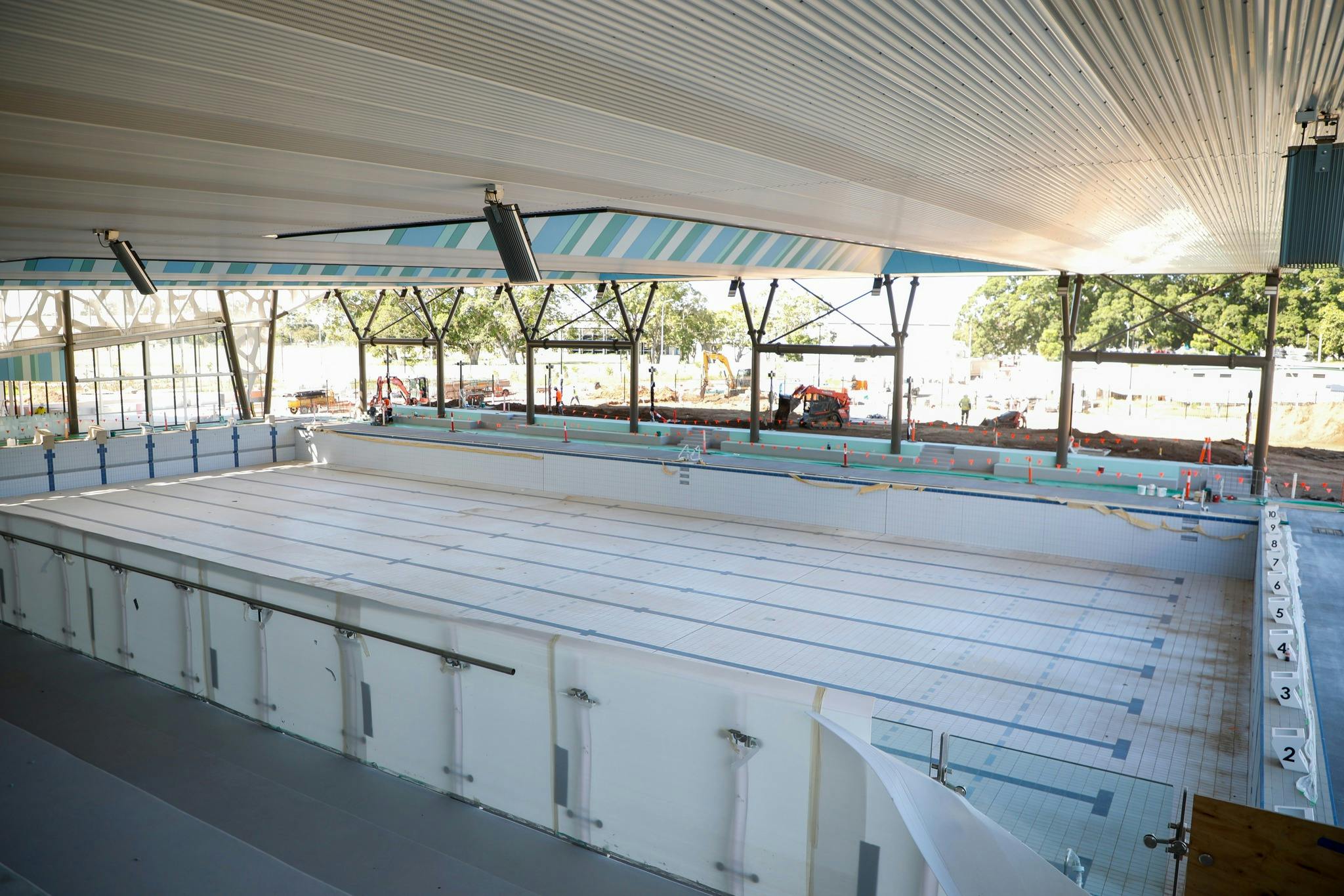 May 2025 project update Bundaberg Aquatic Centre 