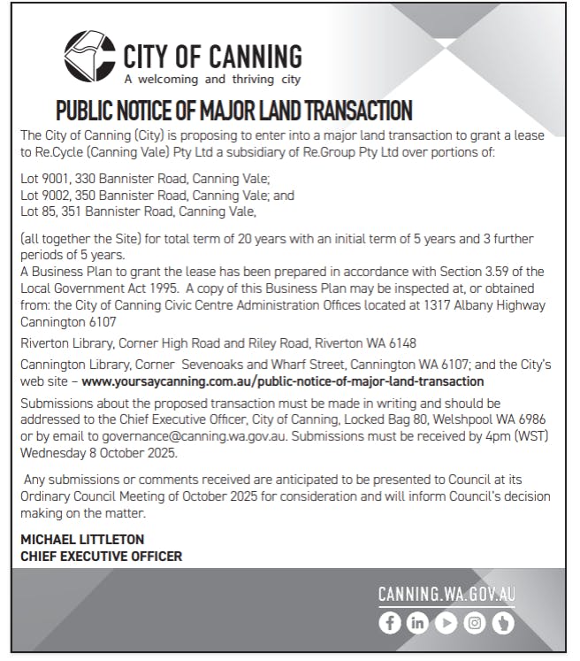 Public Notice