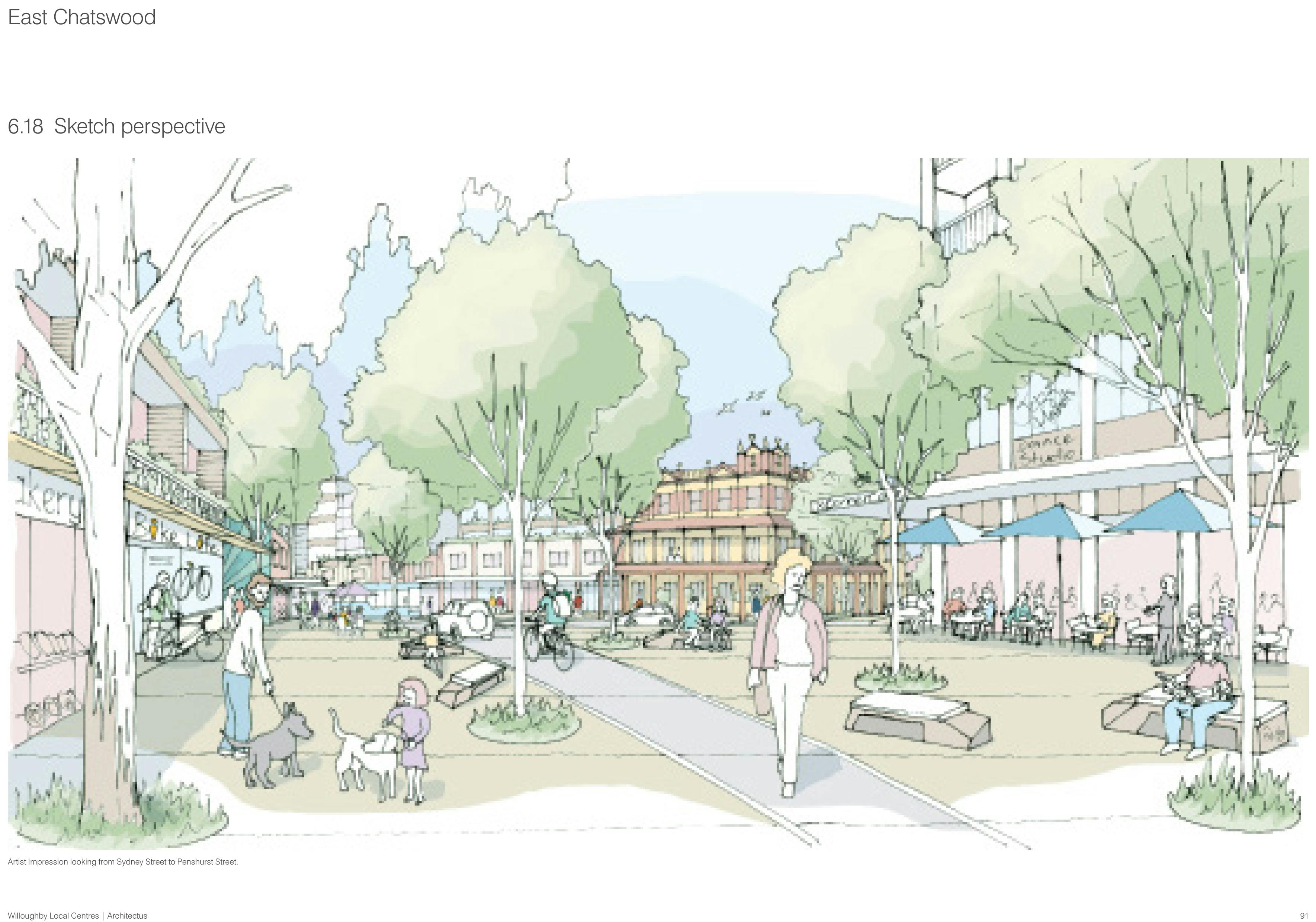 East Chatswood Sketch Perspectivejpg