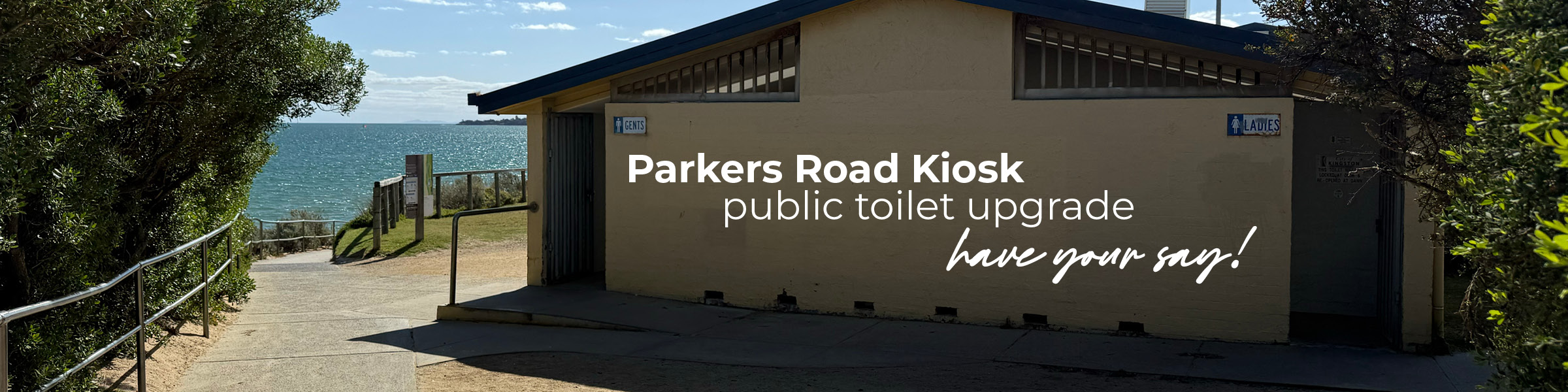 Image: Parkdale Yacht Club’s new beach ramp, recently installed to improve accessibility for all visitors