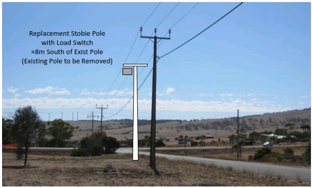Replacement Stobie Pole Image