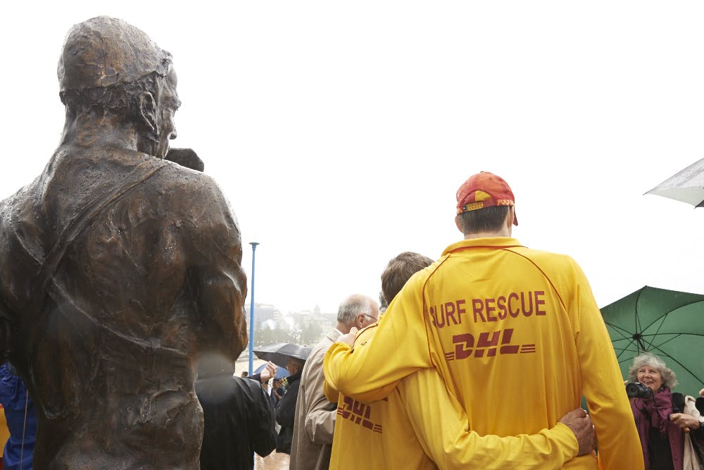 Fallen Lifesavers Memorial official opening 27 April 2014