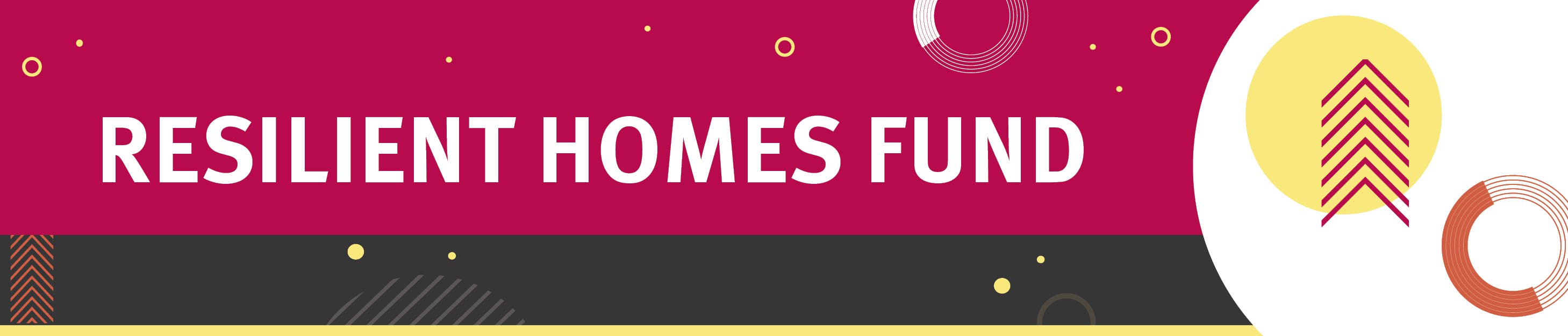 resilient homes fund banner