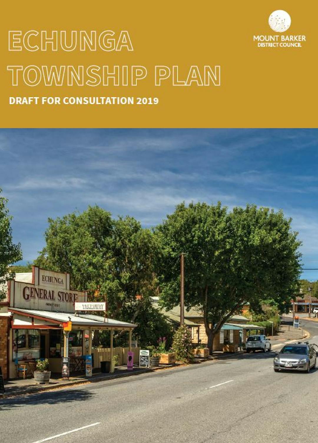 Echunga Township Plan front cover