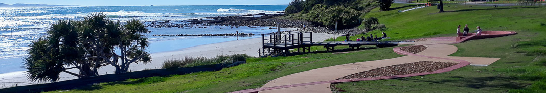 Arrawarra Headland Reserve is a culturally significant site. It is part of the Coffs Coast Regional Park. 