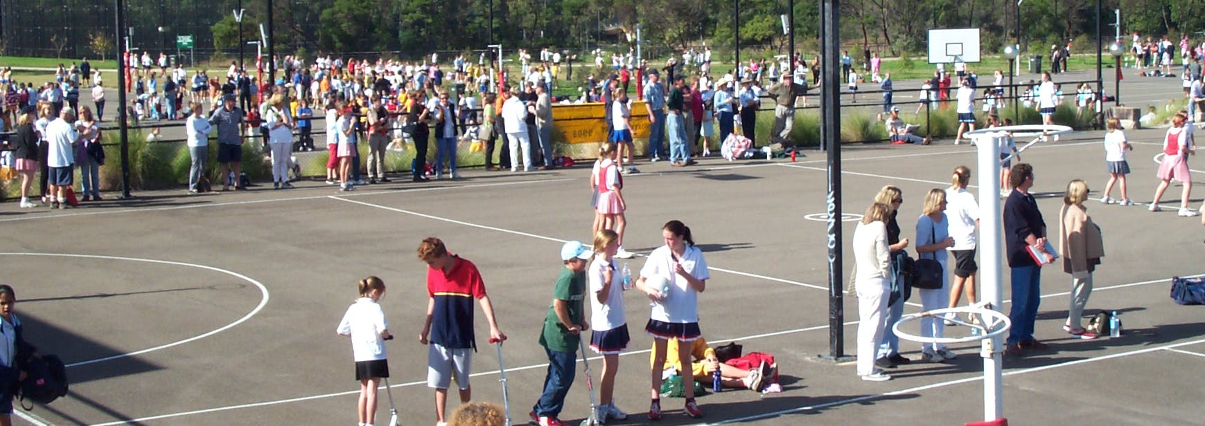 Bicentennial Reserve netball courts