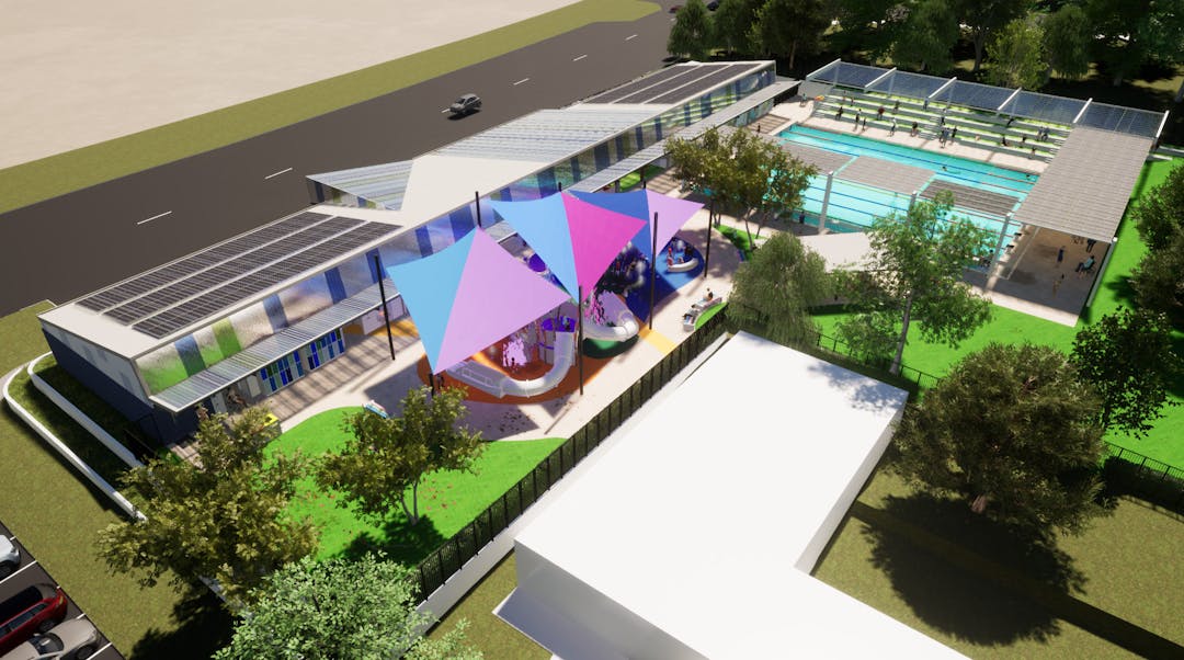 The Concept Design for the upgrade of Woolgoolga Pool. 