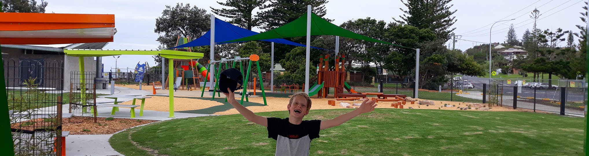 The Playground is Open and Ready for Fun at Woolgoolga Reserve, with fences removed from Tuesday December 22!