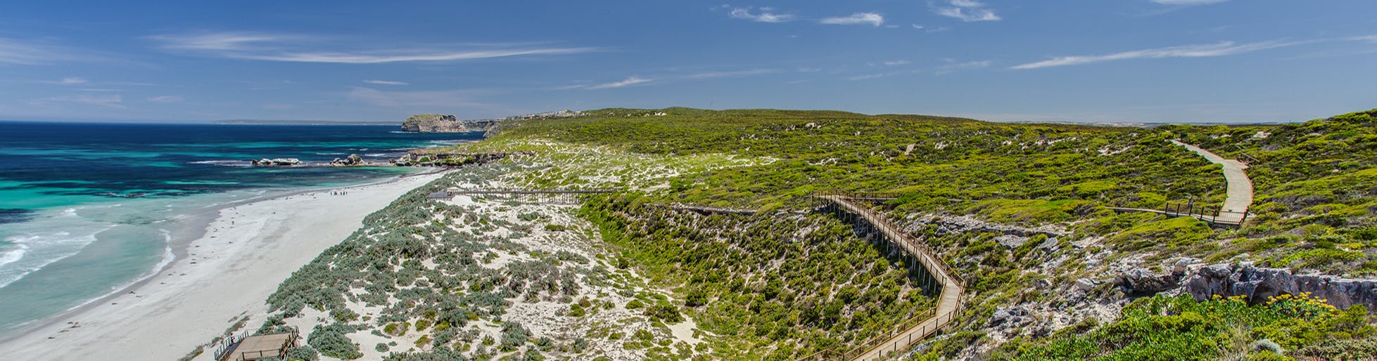 A section of the Kangaroo Island coastline.