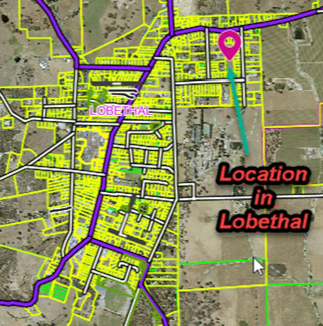 Location of 29 Kumnick Street, Lobethal Township and surrounding streets