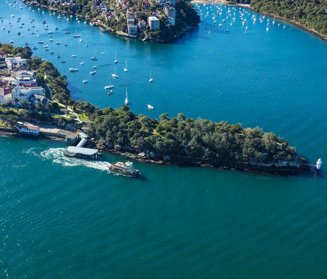 Aerial image of Cremorne Reserve