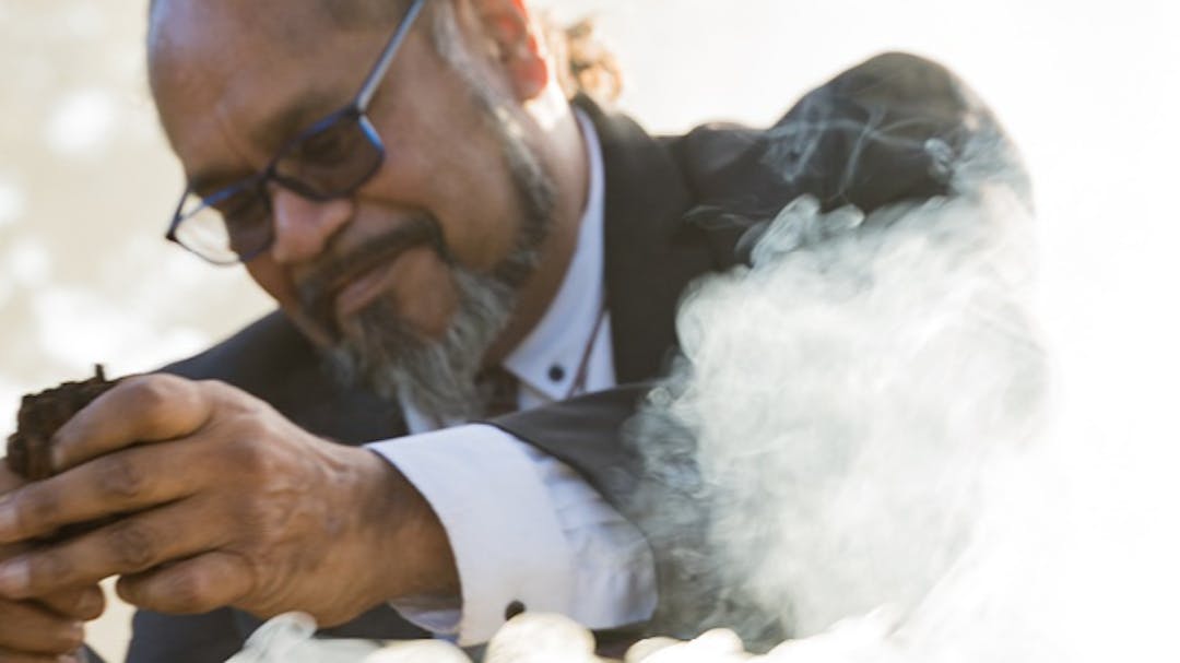 Vaughn McGuire Smoking Ceremony