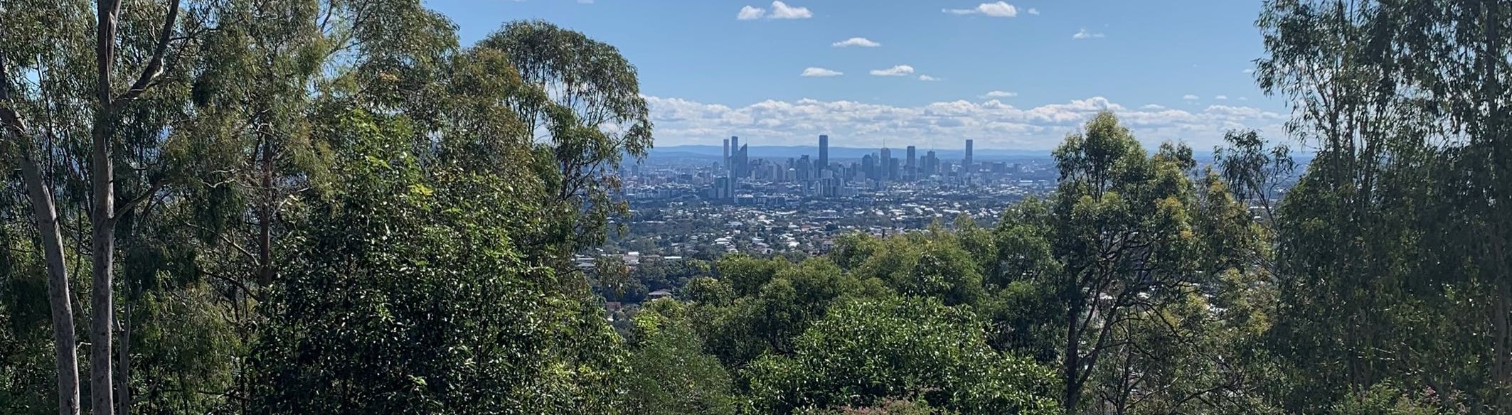 Photo of Brisbane city views from Mount Gravatt Outlook Reserve