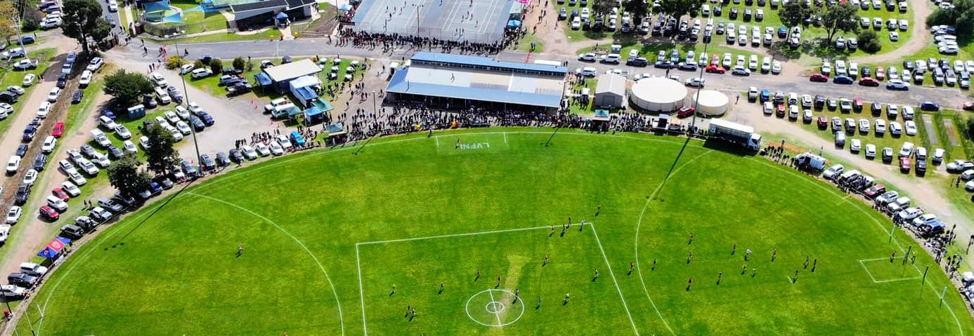 Aerial Image Inglewood Sports Centre 