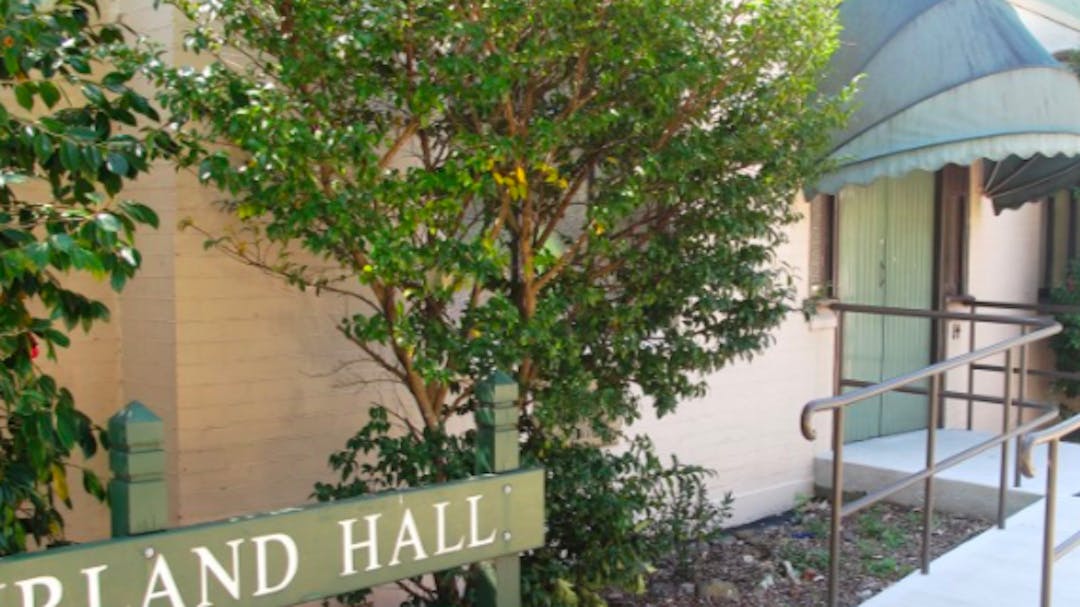 Entrance to Fairland Hall