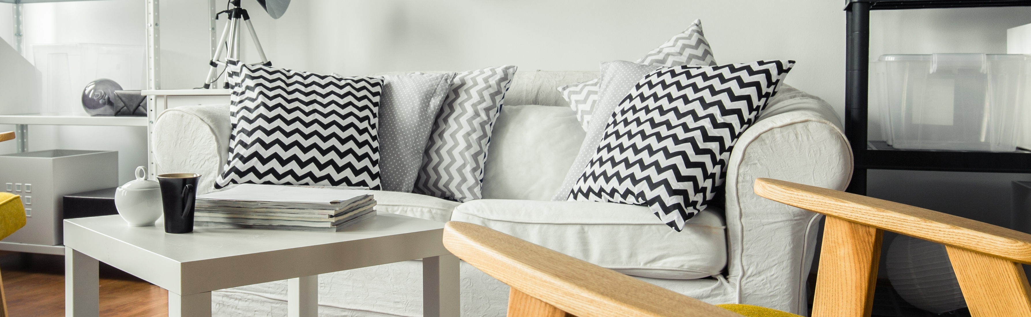 A furnished apartment used for short-stay accommodation