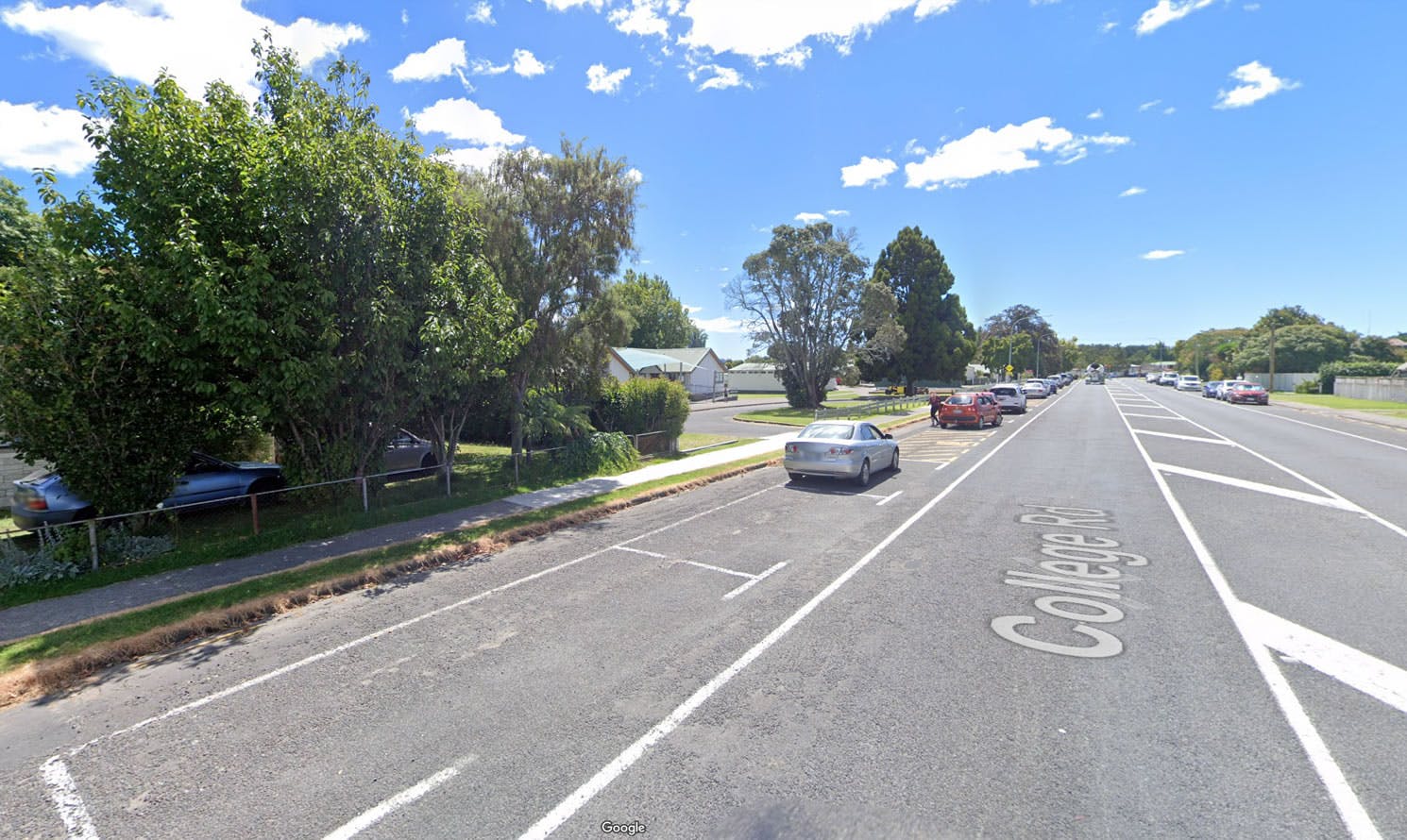 Google Street View of College Road area
