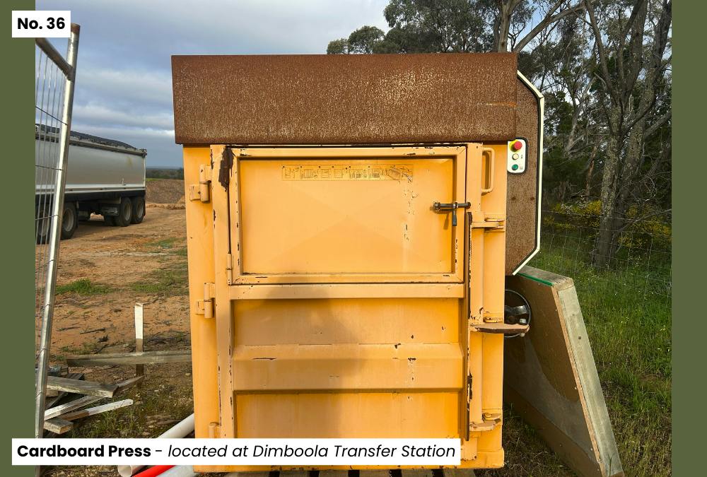 36. Cardboard Press - Dimboola Transfer Station.png