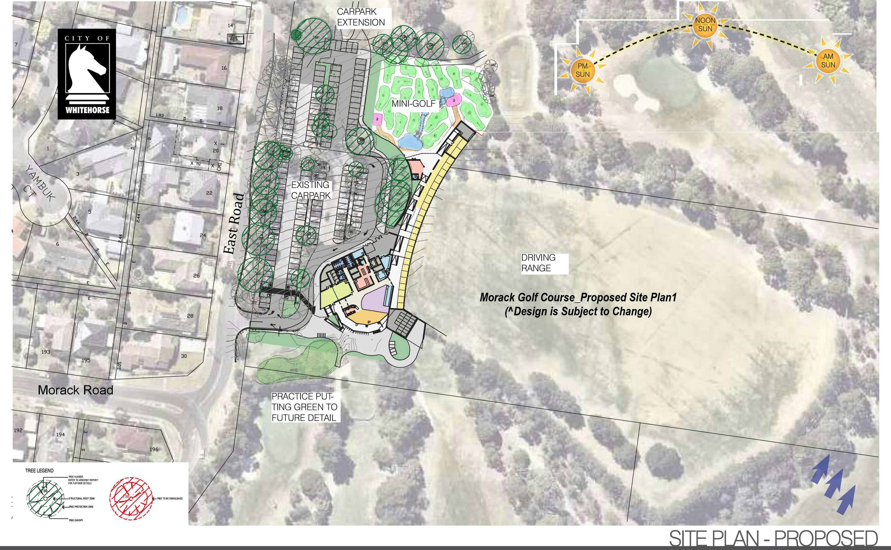 Morack Golf Course Redevelopment proposed site plan 1 