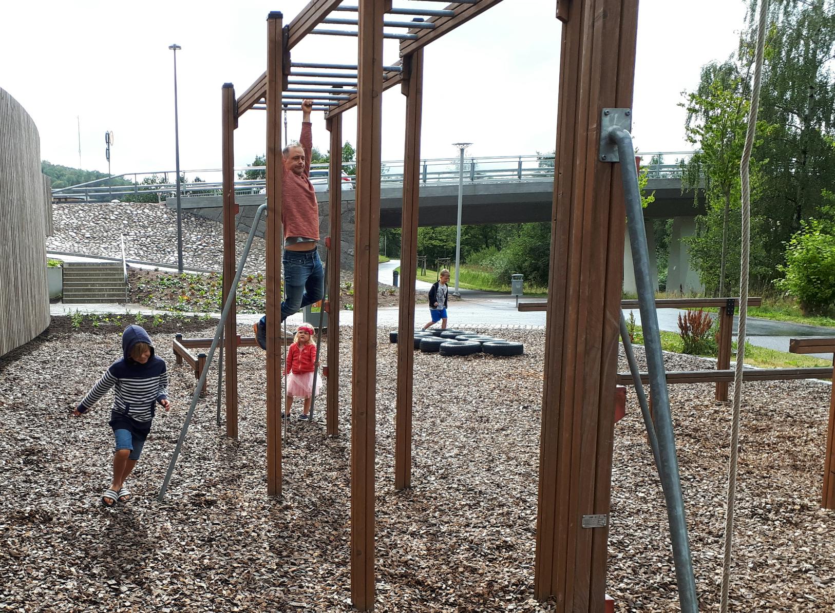 Ninja Warrior Course example