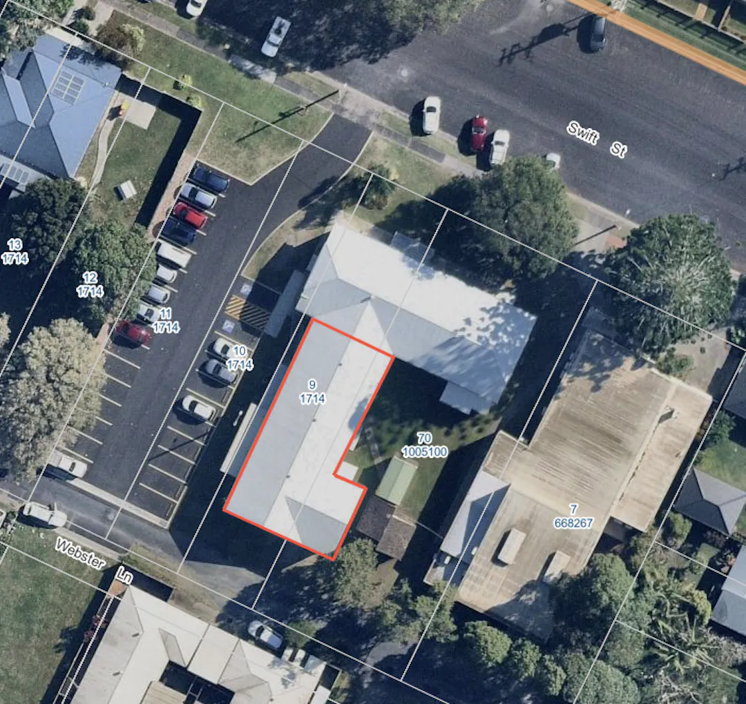 map showing area of Wigmore Hall to be leased.