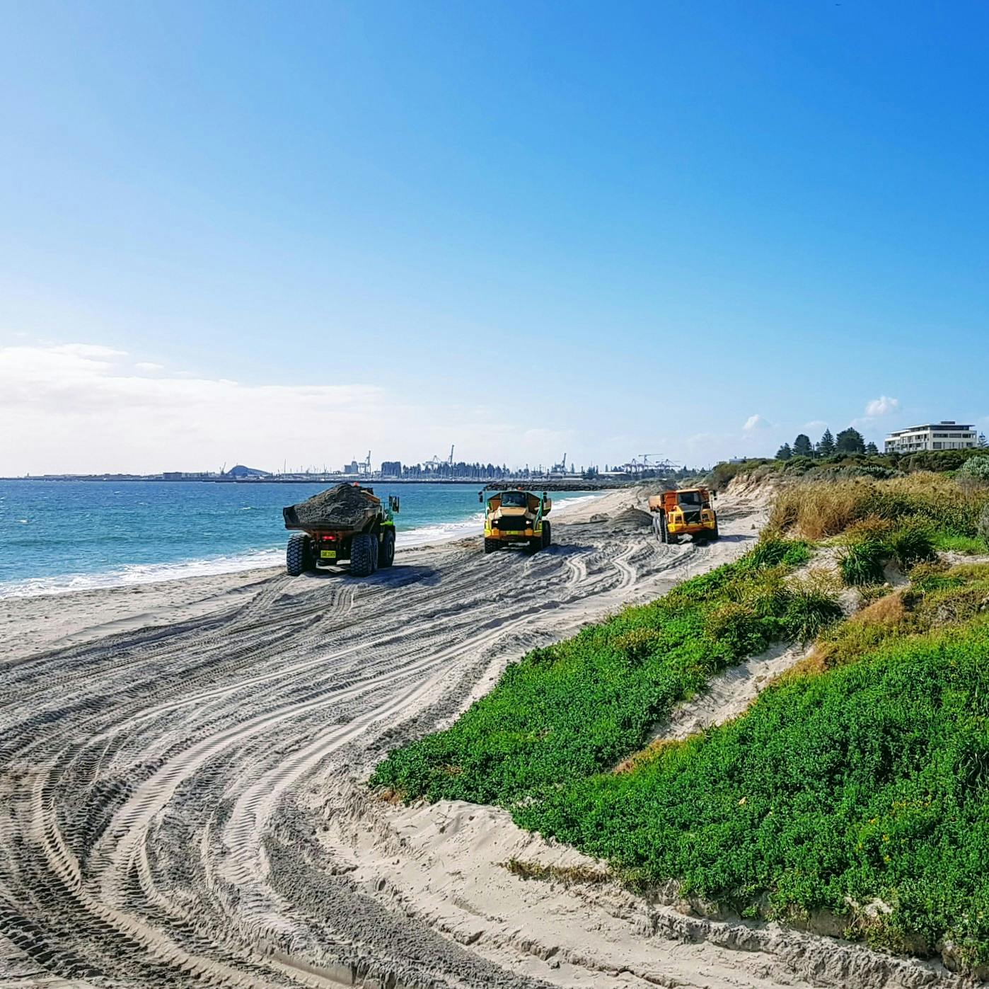 Sand Replenishment Works