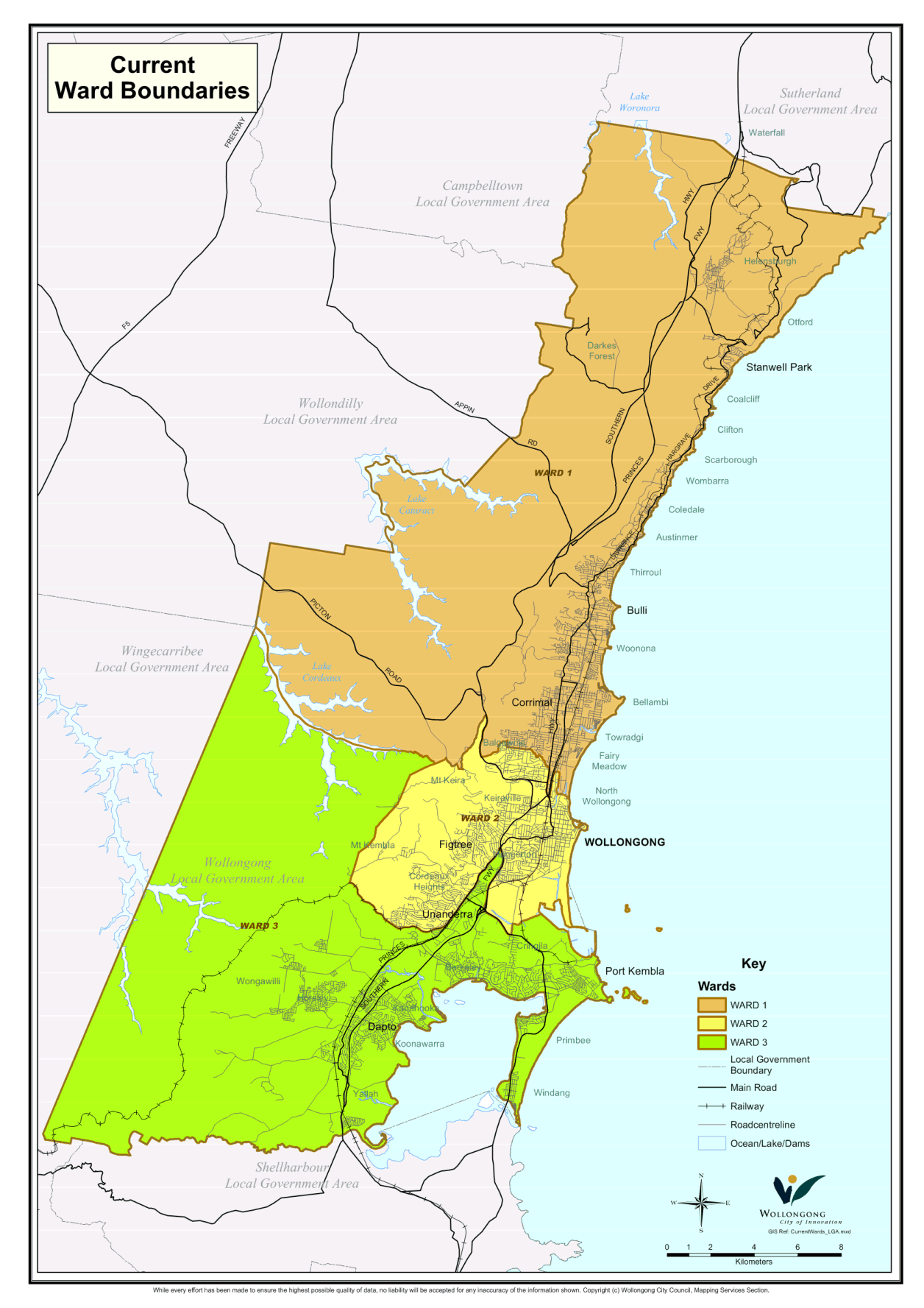 Ward Boundary Review | Have Your Say Wollongong