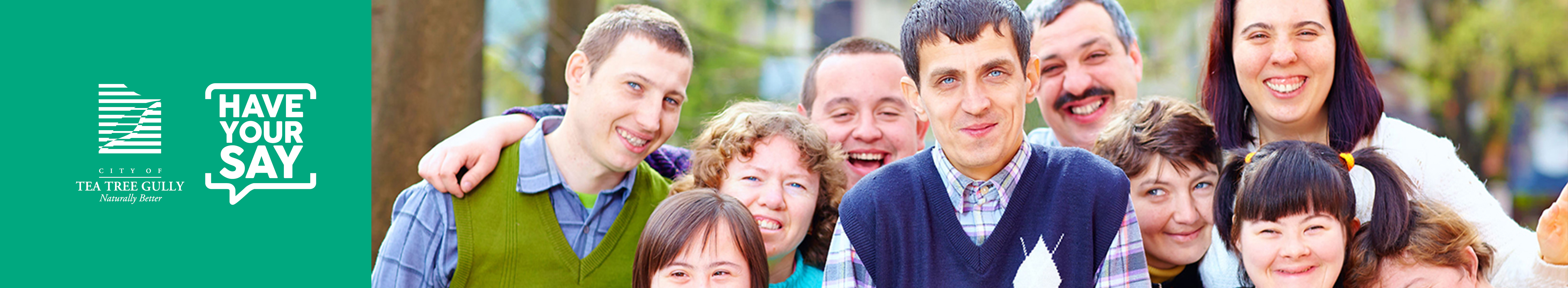 A group of people who have a disability