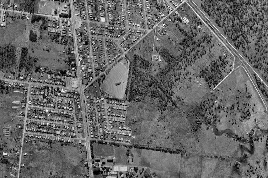 Heritage Theme - Aerial image of Boondall 