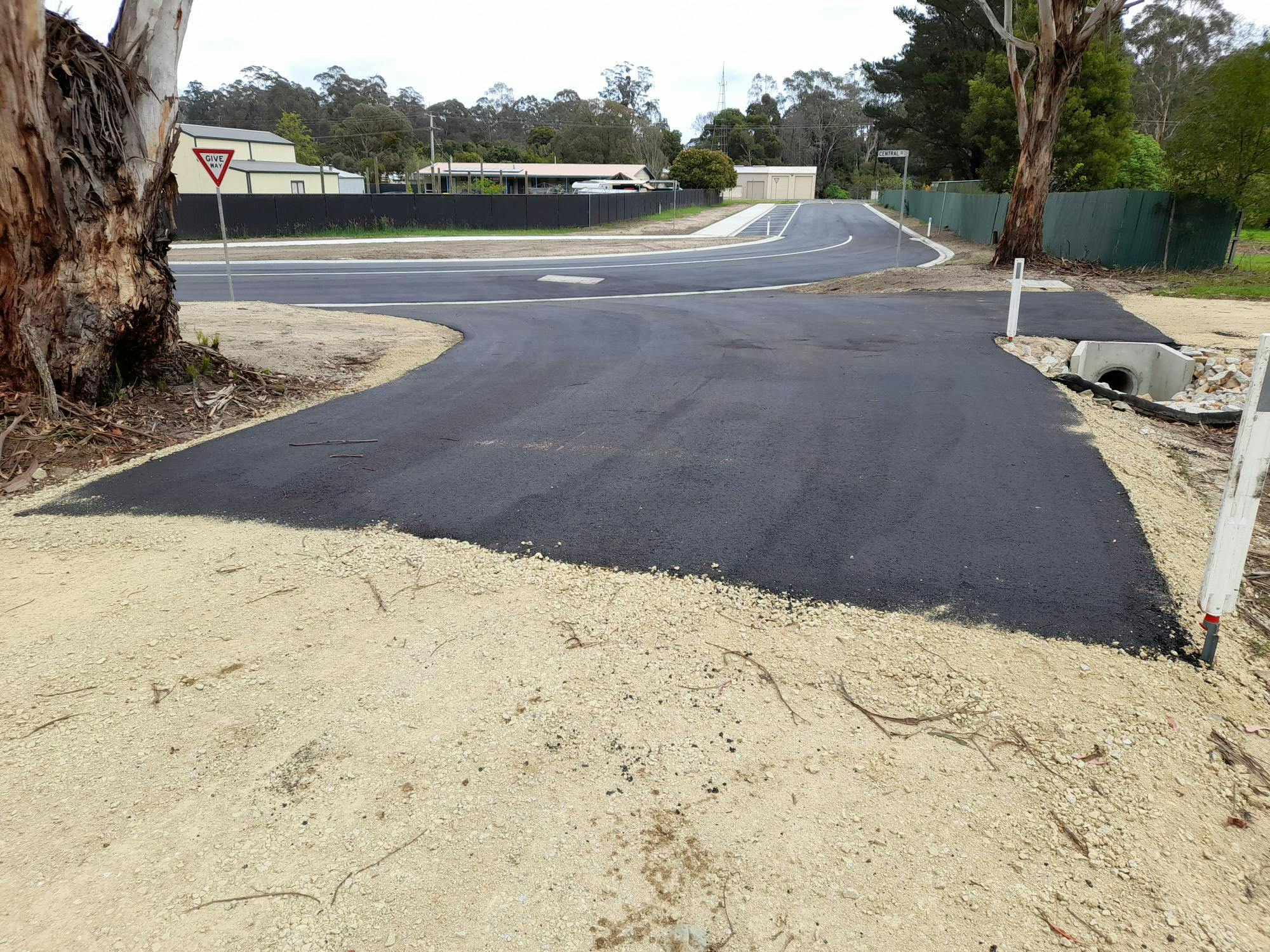 Completed carpark - 31 October 2023